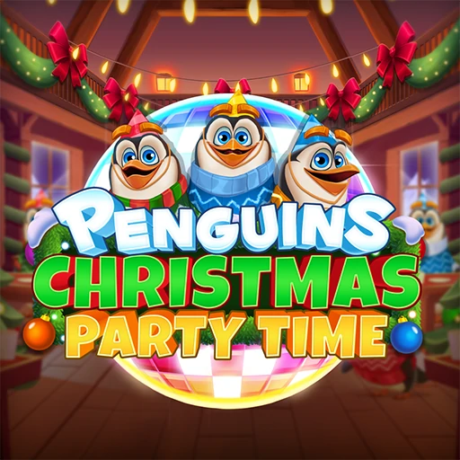 Penguins Christmas Party Time