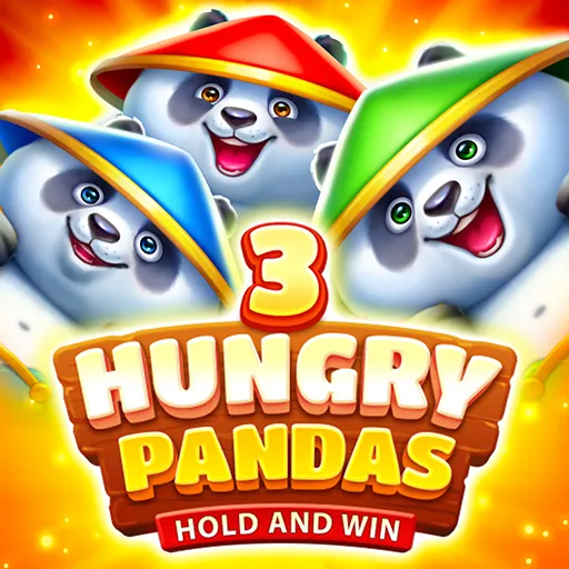 3 Hungry Pandas Hold and Win