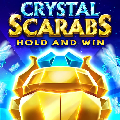 Crystal Scarabs: Hold and Win