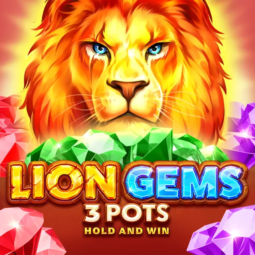 Lion Gems 3 Pots: Hold and Win