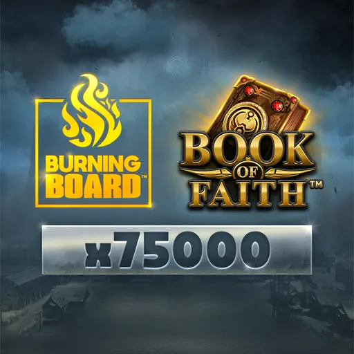 Book of Faith Burning Board