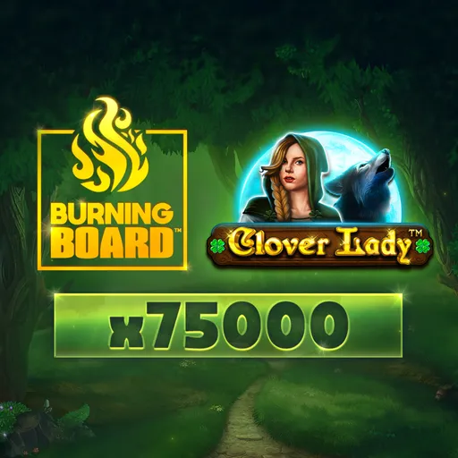 Clover Lady Burning Board