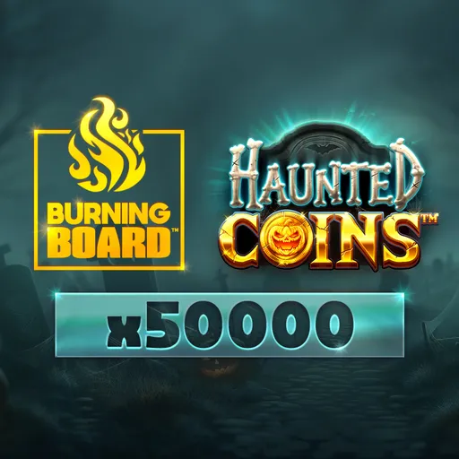 Haunted Coins Burning Board