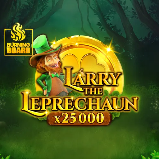 Larry the Leprechaun Burning Board