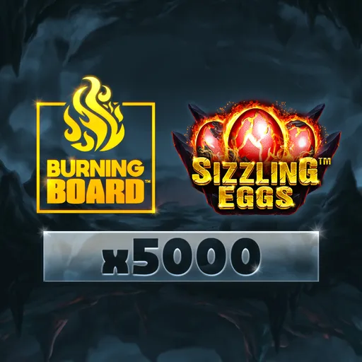 Sizzling Eggs Burning Board